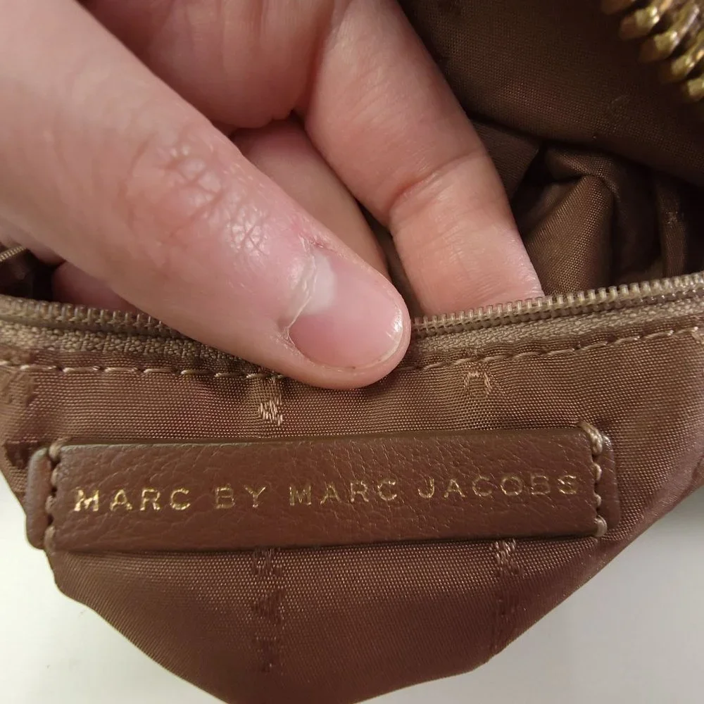 Marc by Marc Jacobs Globetrotter Wild Wild Willa Hobo Brown Bag Shoulder